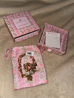 LoveShackFancy x Kendra Scott Charm Necklace